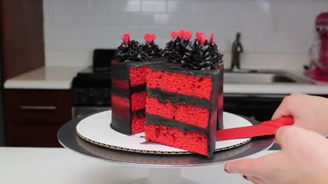 Easy Valentine's Day Cake Ideas | CHELSWEETS