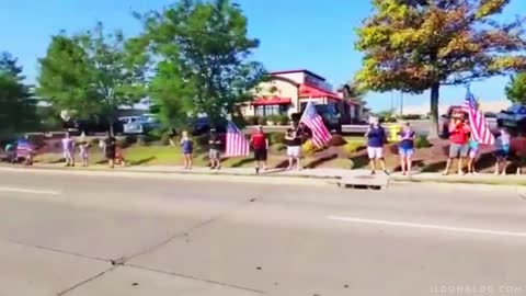 Amazing Missouri Patriots turn out on short notice to Honor our Hero, Lance Corporal Jared Schmitz