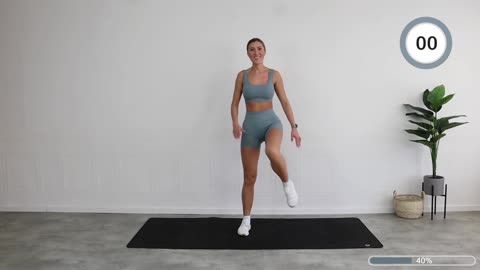 15 MIN HAPPY SWEAT Full Body Calorie Burn HIIT