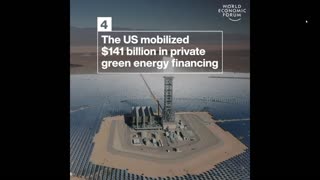 WEF reports on US Green Energy Transition Progress