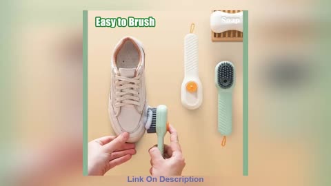 Best 1/2pcs Shoes Brush Automatic Liquid Discharge Multifun