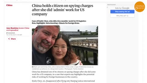 Foreign Employees Randomly Detained, China No Longer Safe, Massive Foreign Capital Flight