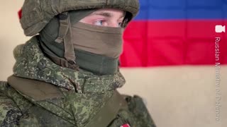 Russian serviceman about his mission