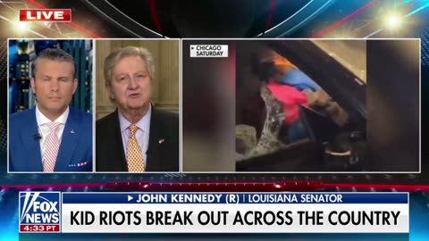 Sen. John Kennedy: "Elect a clown, expect the circus."