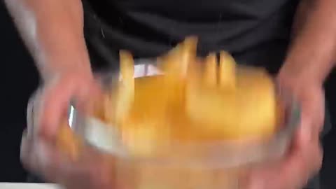 Handmade potato chips