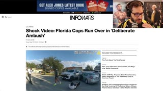 Black Guy with Extensive Criminal History Runs Down Two Cops