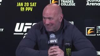 Dana White Takes A Powerful Stand -- 'Free Speech, Brother'