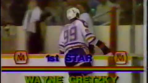 Wayne Gretzky Show vs Canadiens - Feb.4-1983 hockey game NHL