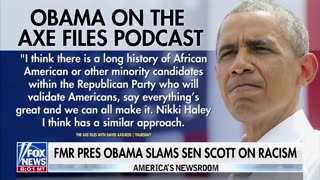 Obama Goes After Sen. Scott on Racism in America: GOP Candidates will 'Validate America'