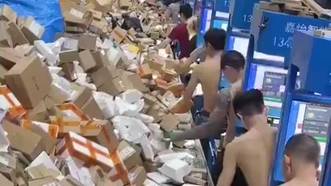 China Shipping Factory Is Like A Sweat Shop