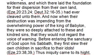 History of the Sabbath and First Day of the Week, Part 5