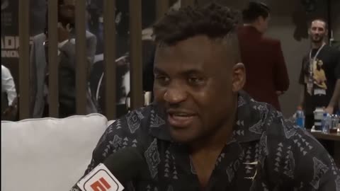 Francis Ngannou - I know I beat Tyson Fury but winning a decision in boxing is tough