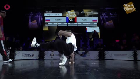 BBOY GUN VS BBOY KOSTO | TOP 8 BBOYS | BREAK RUMBLE ARKHANGELSK 2023