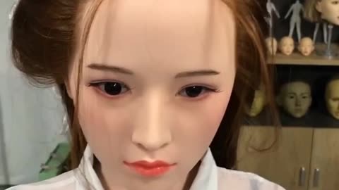 doll real girl face body