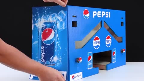 How to Make Pepsi Vending Machine out of Cardboard