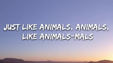 Maroon 5 Animals Lyrics