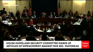 House Homeland Security Committee Considers Impeachment Articles Against Mayorkas | Part 2.