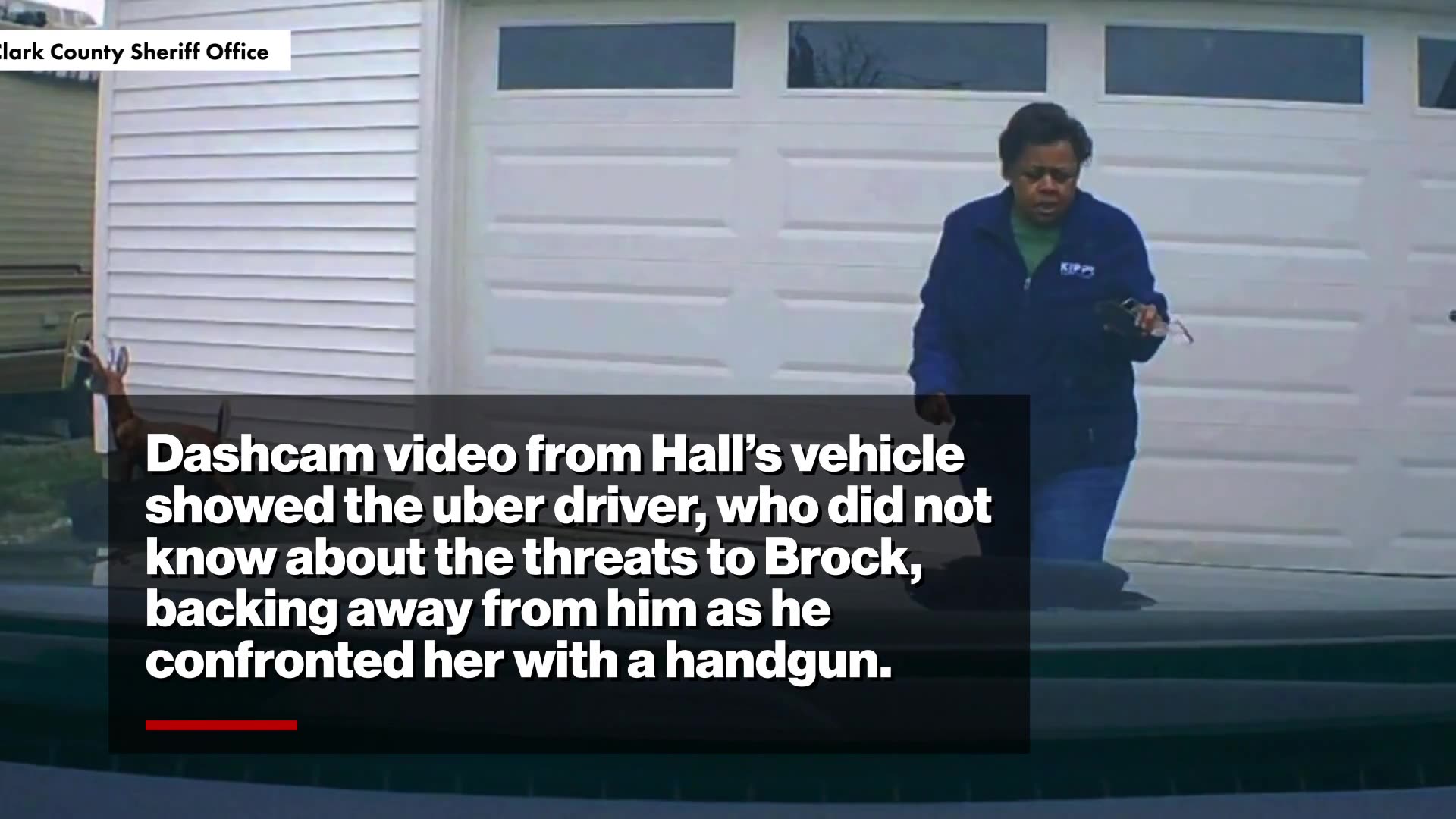 'I'm sure glad you guys are here': Moment scam victim greets cops after allegedly shooting innocent Uber driver