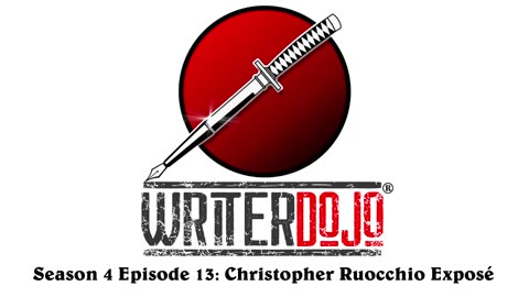 WriterDojo S4 Ep13: Christopher Ruocchio Exposé
