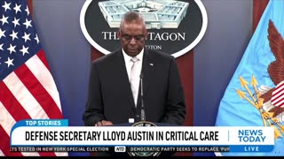 Defense secretary Lloyd Austin in critical care