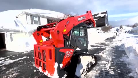 New York state residents dig out after heavy snowstorm