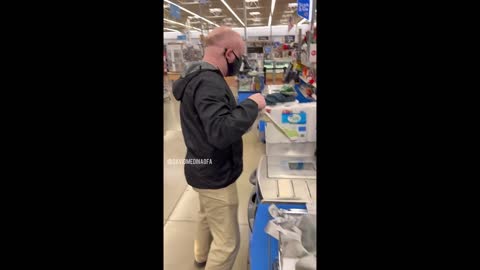 Creep CALLED OUT For Taking Pics Of Man's Daughter At Walmart