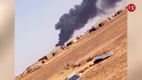 The image of crash moment of Il-76 plane belonging to Wagner in Mali was released