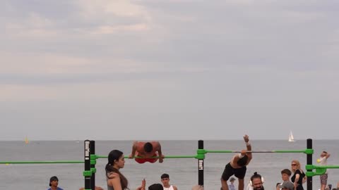 Beach Gymnastics