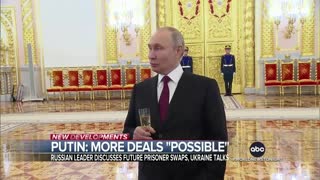 Putin says more prisoner exchanges are 'possible'