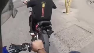 Crime is high for a biker