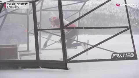Speed Skater | Kjeld Nuis cracks 100 km/h barrier in Norway
