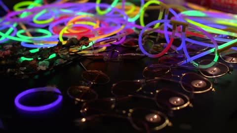 disco gifts glow sticks glasses