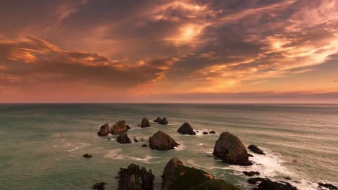 Beautiful 4K timelapse of a breathtaking New Zealand landscape