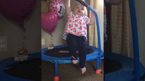 funny baby video troublemaking