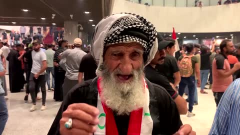 The 80-year-old Iraqi still protesting corruption