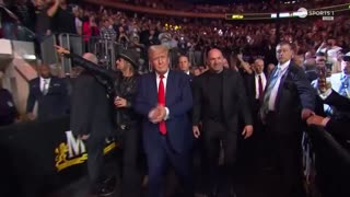 Trump Entered UFC 295 with Tucker Carlson, Kid Rock, Dana White 😎