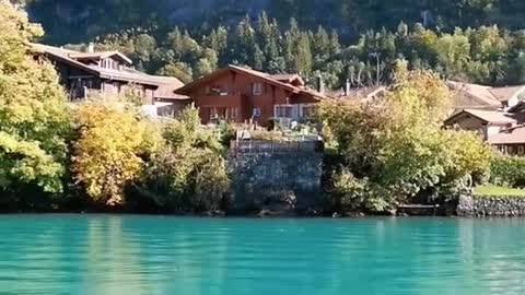 Boat Trip at the Lake Brienz, Switzerland