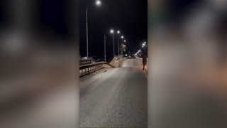 Ukraine: Key transport bridge targeted overnight in Russian-occupied Melitopol