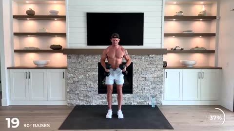 30 Min FULL BODY DUMBBELL WORKOUT at Home + HIIT Finisher