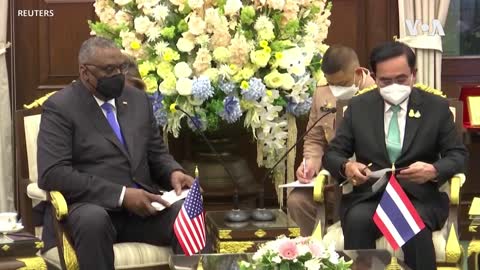 US Defense Secretary Meets Thai Prime Minister in Bangkok