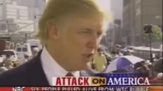 Trump paid men to dig through the rubble after 9/11