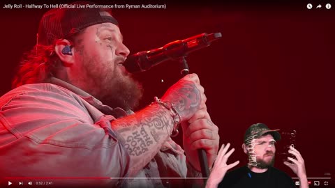 Jelly Roll- Halfway to Hell (Official Live Performance from Ryman Auditorium) (Reaction)