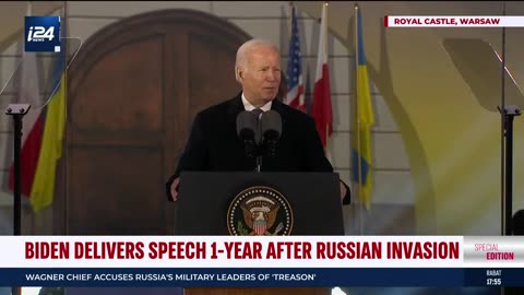 🔴 LIVE NOW_ US President Joe Biden speaks during visit to Poland (720p)