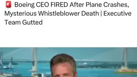 🚨 Boeing CEO Fired