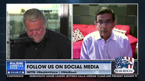 Dinesh D'Souza Joins Steve Bannon to Talks 'Police State' Movie - Our New American Reality