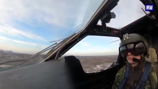 Check out the work of Mi-28N attack helicopters crews