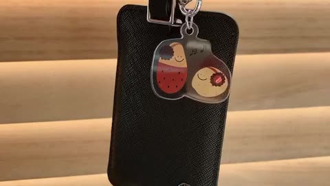 Korean sticker key ring
