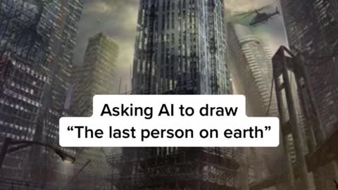 Asking AI to draw " The Last Person On Earth