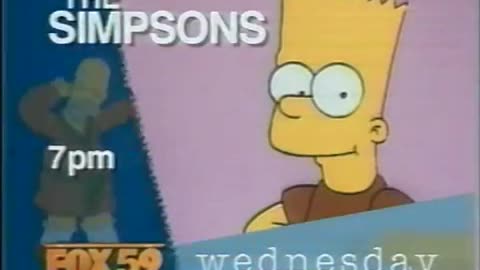 January 9, 1996 - 'Simpsons' Promo: Marge is Wooed by a Bowling Pro