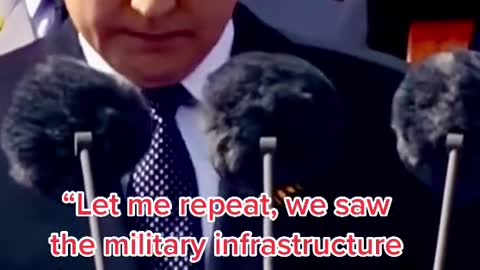 Russian President Vladimir Putin speaks